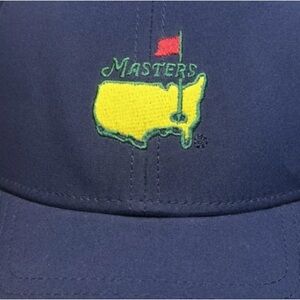 American Needle Masters Golf Tournament Hat Navy Blue Preppy